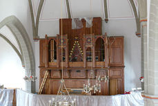 Sanierung der "Lötzerich" Orgel in St. Crescentius (Foto: Karl-Franz Thiede)